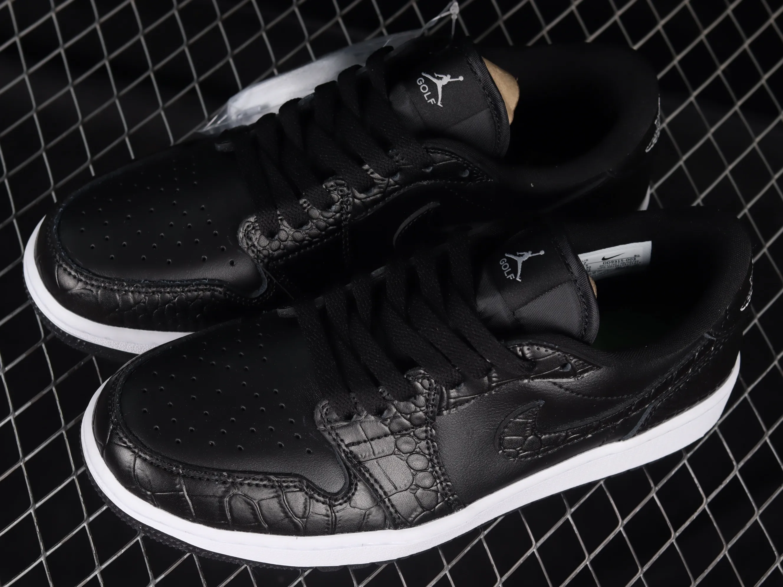 All categories Air Jordan Jordan series basketball shoes Air Jordan 1 Low Air Jordan 1 Low Golf "Black Snake Pattern" AJ1 Joe 1 new golf version black snake pattern DD9315-003